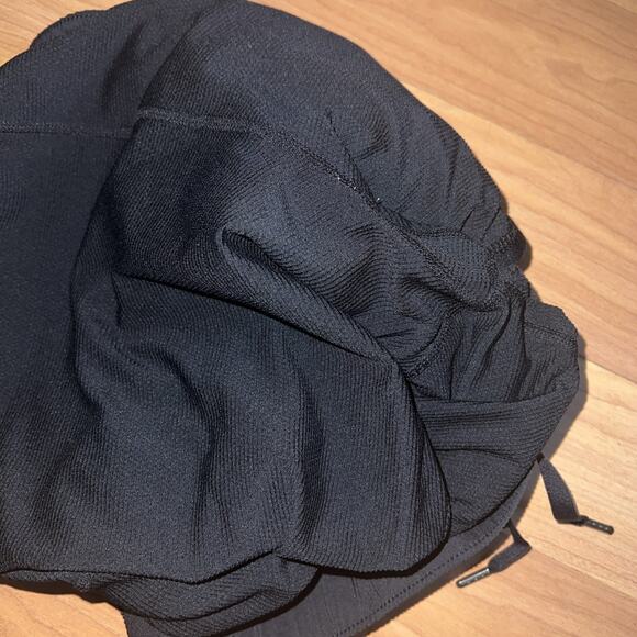 Athleta Womens Run With It Skort Green/Black Hombre Stretch Zip Pocket Size XL - Picture 10 of 13